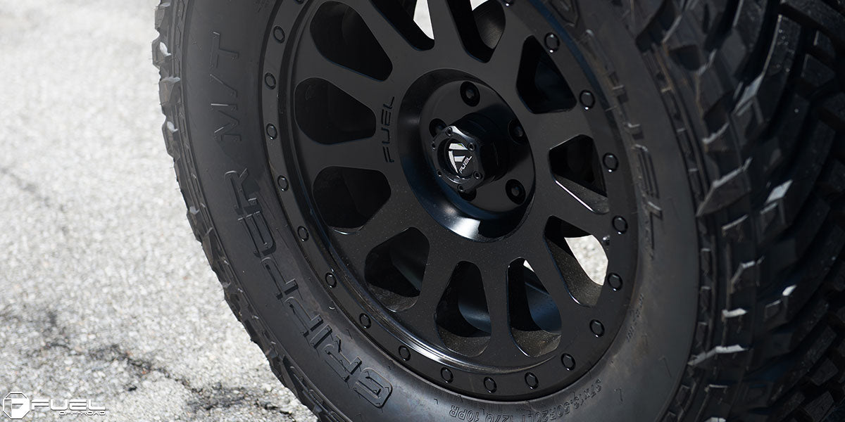 FUEL OFFROAD 'VECTOR' 20" D579 - Matte Black 20" Rims -18 (set of 5 Jeep 5x127)