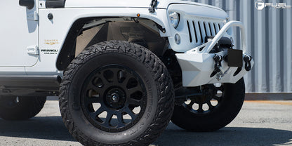 FUEL OFFROAD 'VECTOR' 20" D579 - Matte Black 20" Rims -18 (set of 5 Jeep 5x127)