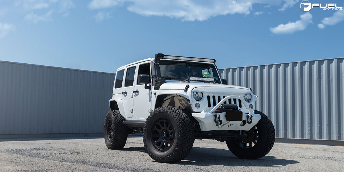 FUEL OFFROAD 'VECTOR' 20" D579 - Matte Black 20" Rims -18 (set of 5 Jeep 5x127)