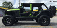 Load image into Gallery viewer, FUEL OFFROAD &#39;LETHAL&#39; 17&quot; D567 - Matte Black Milled 17&quot; 9J Rims -12 (set of 5 Jeep 5x127 and 5x114)
