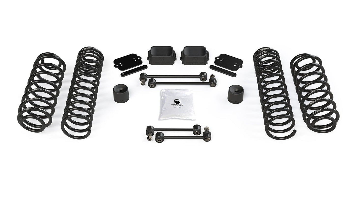 SUPERKIT ONLY: Teraflex 2.5" Coil Lift, Falcon SP2 2.1 Shocks, Track Bar, Arms, Retainers for Wrangler JL 2DR / JLU 4DR (2019+)