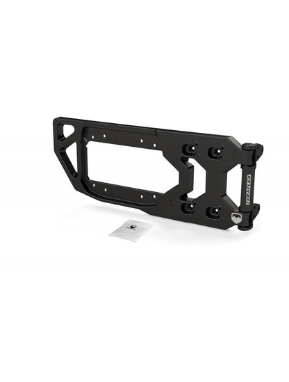 Teraflex Alpha HD Hinged Spare Tyre Carrier & Adjustable Spare Tyre Mount Kit – 5x5 for Wrangler JL JLU