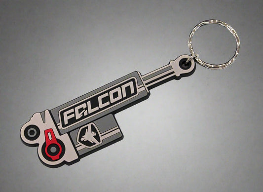Falcon Performance Shock Logo Keychain -3.5"