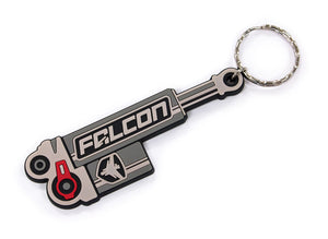 Falcon Performance Shock Logo Keychain -3.5"
