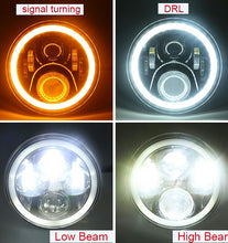 Load image into Gallery viewer, Headlights LED DRL Halo &#39;Clone&#39; for Wrangler JK JKU TJ (pair)
