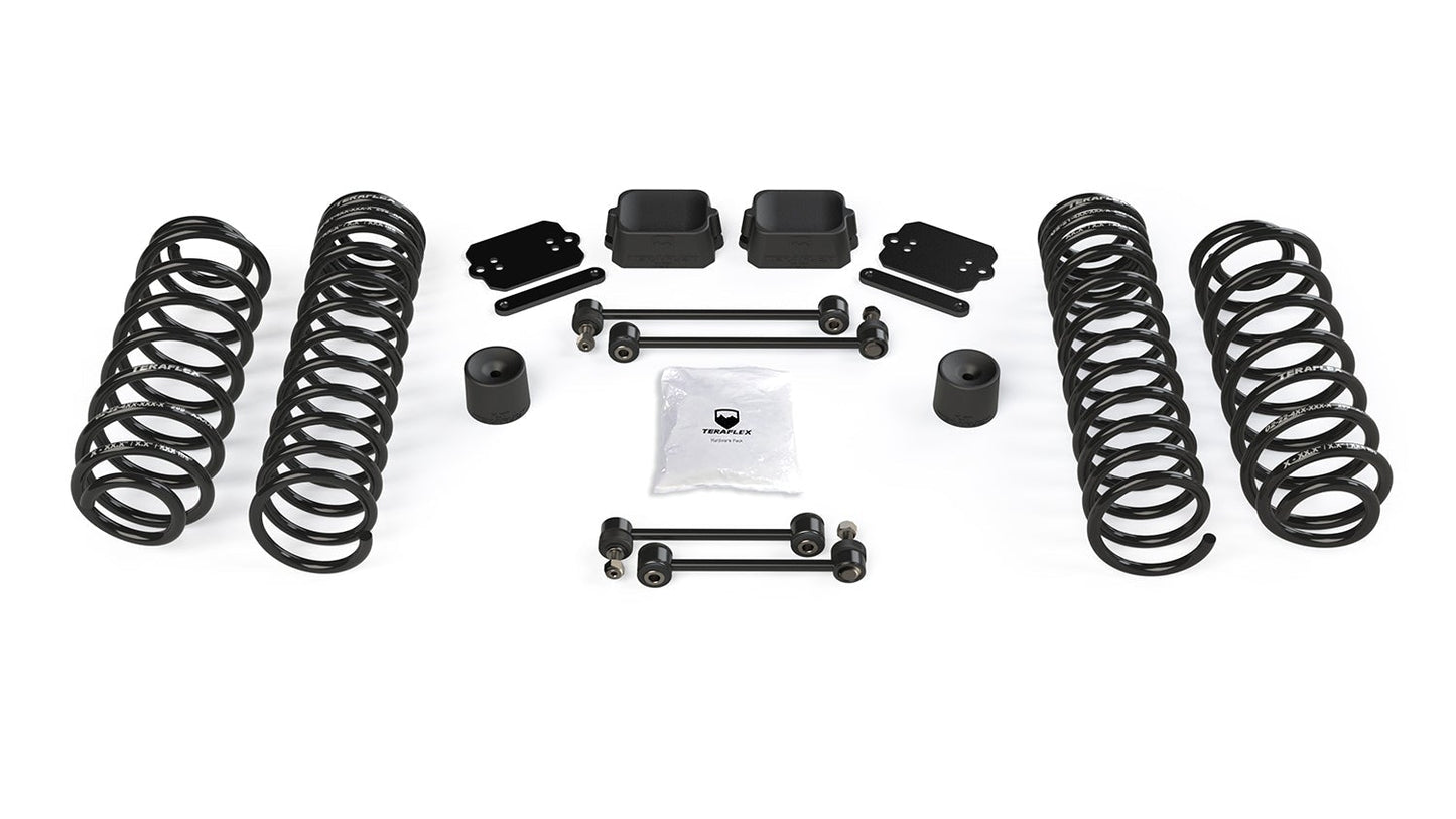 KIT ONLY: Teraflex 2.5" Coil Lift System, FALCON SP2 2.1 Shocks - for Wrangler JL 2DR / JLU 4DR (2019+)