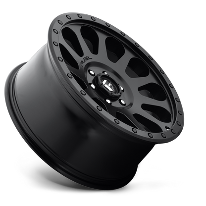 FUEL OFFROAD 'VECTOR' 17" D579- Matte Black 17/9 Rims -12 (set of 5 Jeep 5x127 - 12) JK