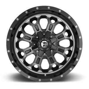 FUEL OFFROAD 'CRUSH' 20" D561 - DDT Centre/Gloss Black 20/10" Rim -18 (set of 5 Jeep 5x127 / 5x114)