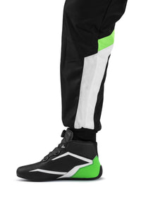 Sparco THUNDER Kart Suit (Black/Green) - Size 150 (YOUTH)