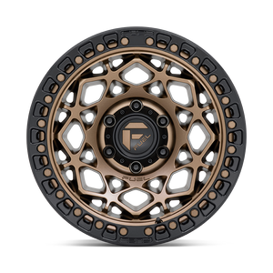 FUEL OFFROAD 'UNIT' 17" D785 - Bronze with Black Ring 17" Rims -12 (set of 5 Jeep 5/127)