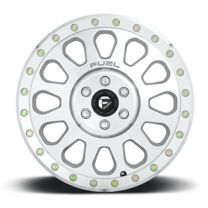 FUEL OFFROAD 'VECTOR' 20" D647 - Diamond Cut with Clear 20" Rims -18 (set of 5 Jeep 5x127)