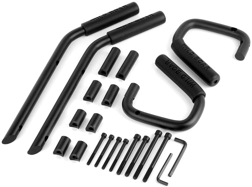 GRAB Handles - 'D' Type Steel for Wrangler JK JKU