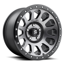 Load image into Gallery viewer, FUEL OFFROAD &#39;VECTOR&#39; 17&quot; D601- Anthracite + Black Ring 17/9 Rims -12 (set of 5 Jeep 5x127 - 12) JK
