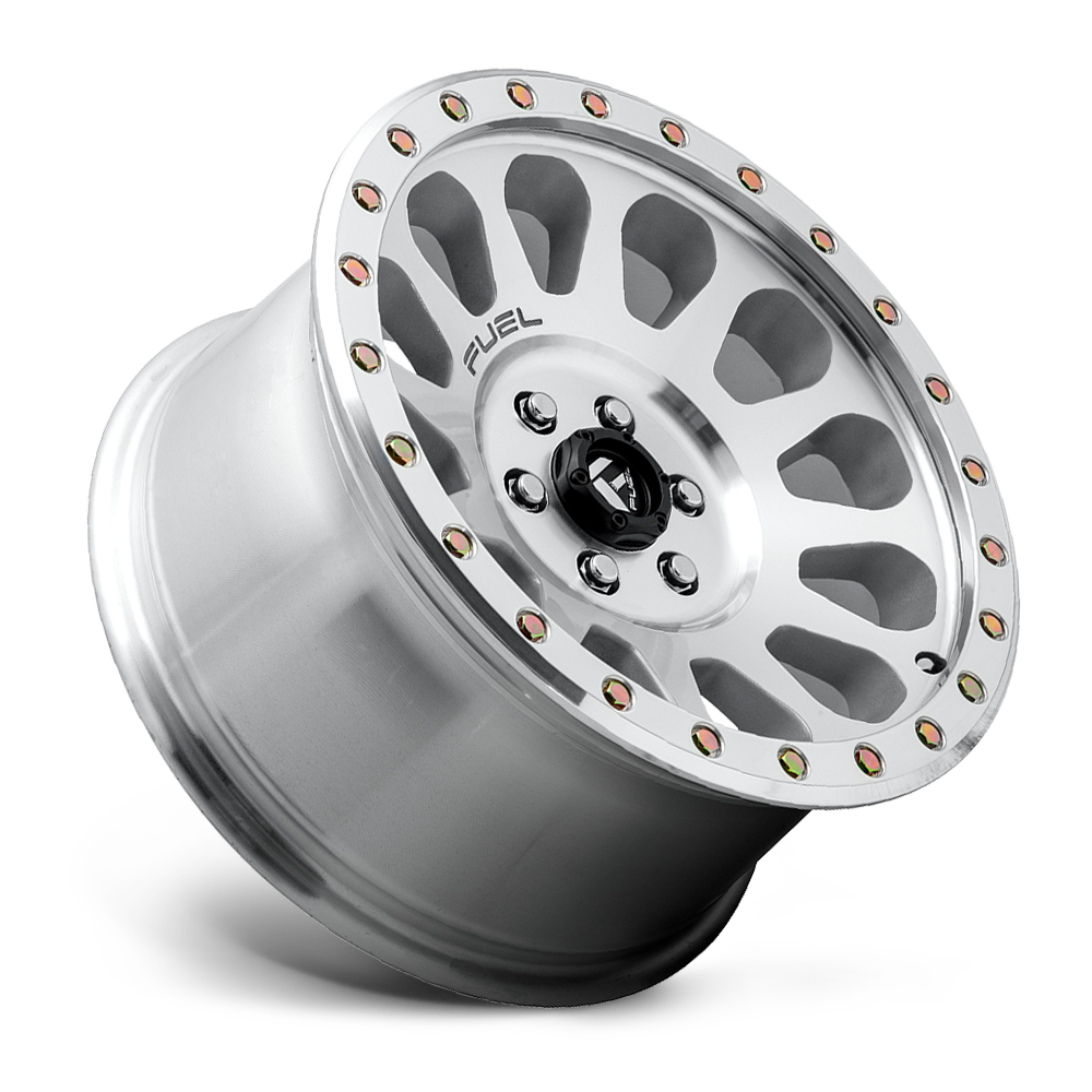 FUEL OFFROAD 'VECTOR' 20" D647 - Diamond Cut with Clear 20" Rims -18 (set of 5 Jeep 5x127)