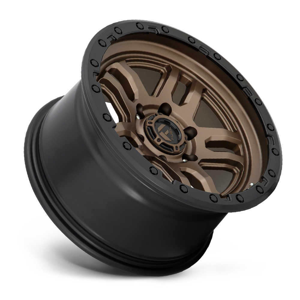 FUEL OFFROAD 'AMMO' 17" D702 - Bronze Centre with Black Ring 17/9 Rims -12 (set of 5 Jeep 5x127 -12)