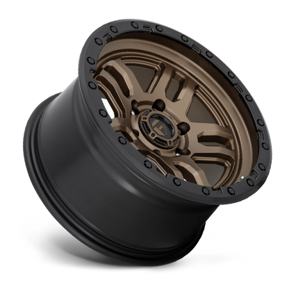FUEL OFFROAD 'AMMO' 17" D702 - Bronze Centre with Black Ring 17/9 Rims -12 (set of 5 Jeep 5x127 -12)
