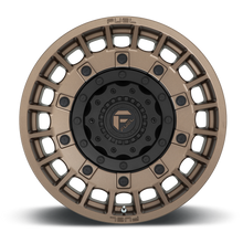 Load image into Gallery viewer, FUEL OFFROAD &#39;MILITIA&#39; 17&quot; D725 - Bronze with Inner Black Ring (set of 5 Jeep 5x127 / 5x114) -12
