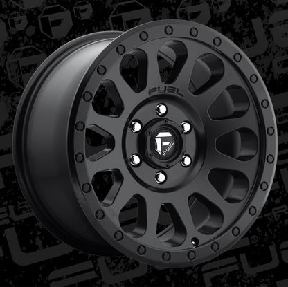 FUEL OFFROAD 'VECTOR' 20" D579 - Matte Black 20" Rims -18 (set of 5 Jeep 5x127)