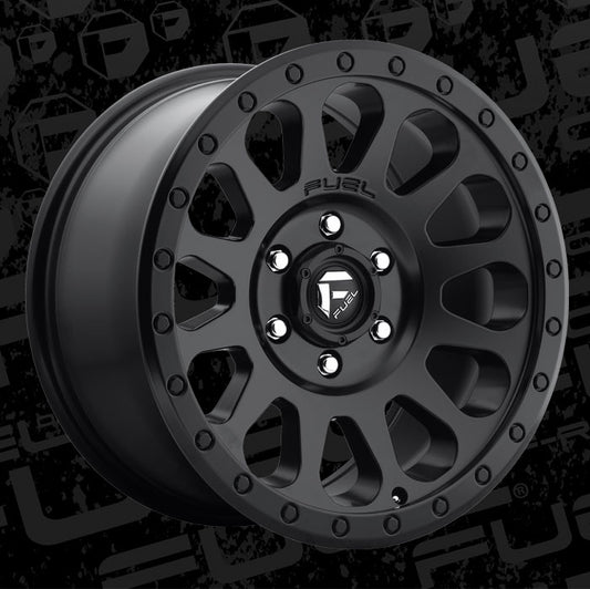 FUEL OFFROAD 'VECTOR' 20" D579 - Matte Black 20" Rims -18 (set of 5 Jeep 5x127)