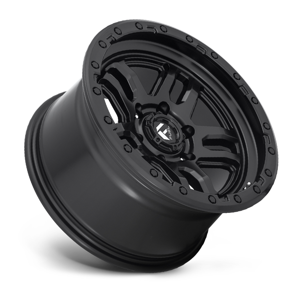 FUEL OFFROAD 'AMMO' 17" D700 - Matte Black 17" Rims 9J (set of 5 Jeep 5/127 -12) JK / JL