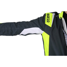 Load image into Gallery viewer, Sparco THUNDER Kart Suit (Black/Red) - Size XS (44-46)
