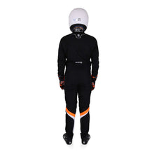 Load image into Gallery viewer, Sparco THUNDER Kart Suit (Black/Orange) - Size 140 (YOUTH)
