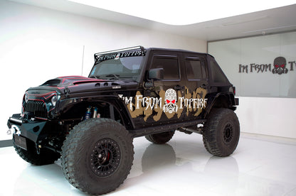 Topfire Side Protection and Steps for 4dr Wrangler JKU
