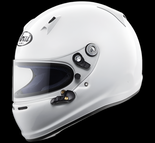 ARAI SK-6 Senior Karting Helmet (bundled with PED Kit) 15yo+