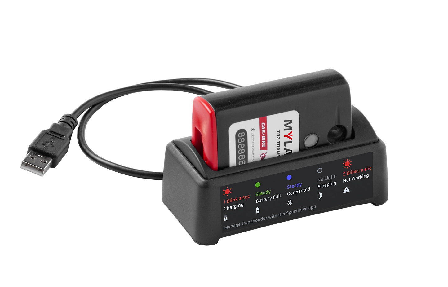 MYLAPS TR2 Transponder Kit - CAR / BIKE (inc 1 Year Subscription)