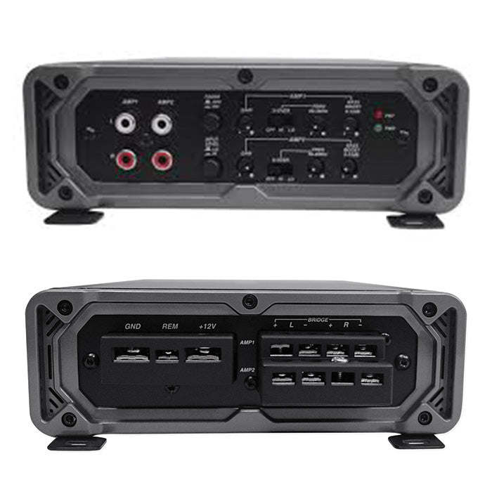 Kicker CXA300.4 Amp with 46CK8 8-Gauge Install Kit